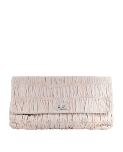Matelasse Clutch, front view